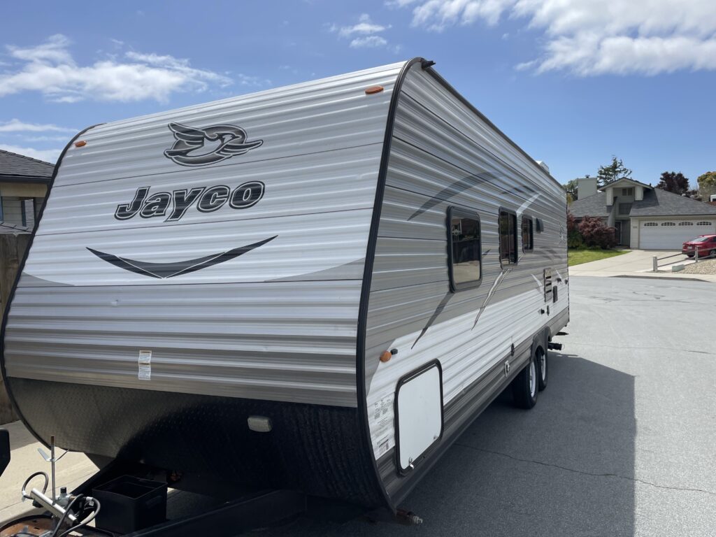Jayco Front silver RV